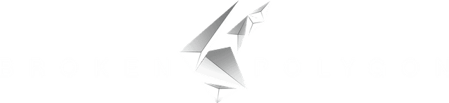 broken polygon logo