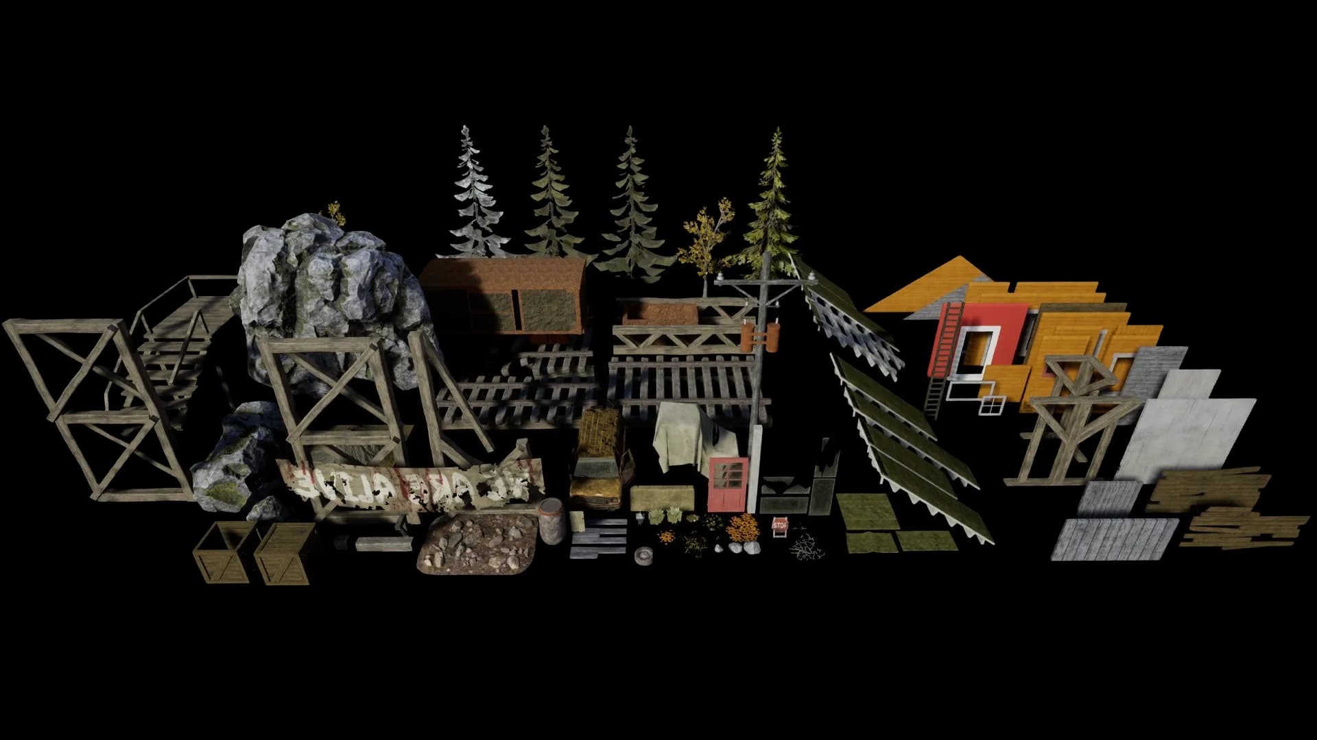 3D asset dataset collection preview