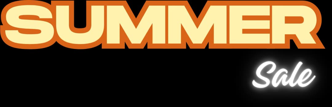 summer sale text