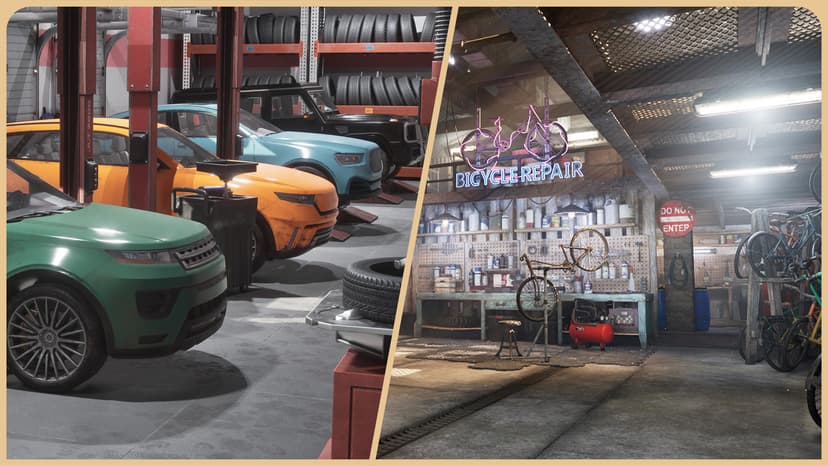 Repair Shops Mini Bundle