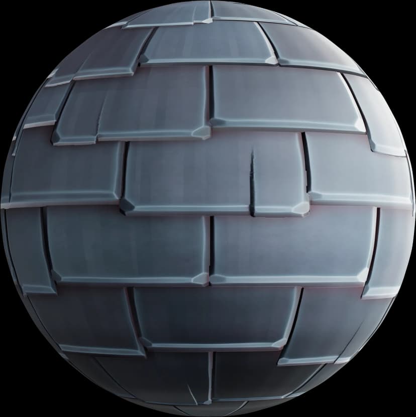 Stylized Roof Tiles