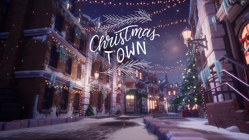 Stylized Christmas Town