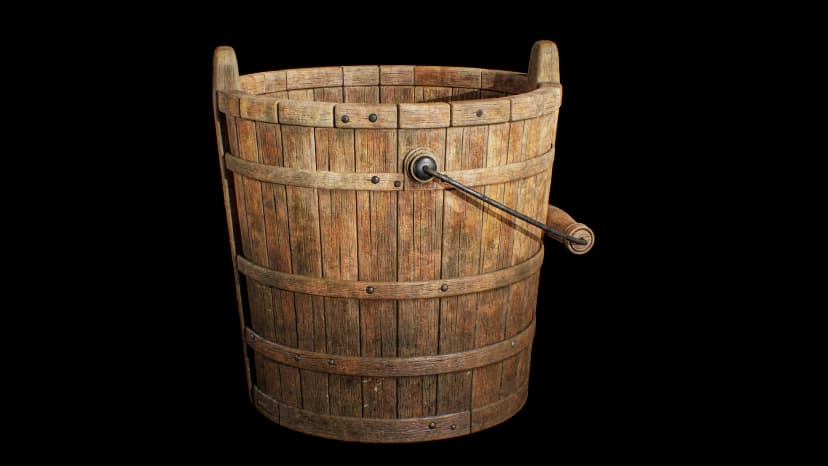 Wooden Bucket