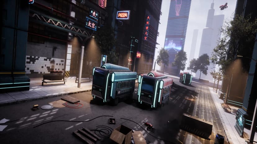 CyberPunk / Sci-Fi Cyberpunk Asset