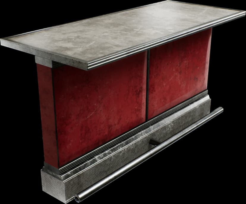 Bar Counter - Overgrown