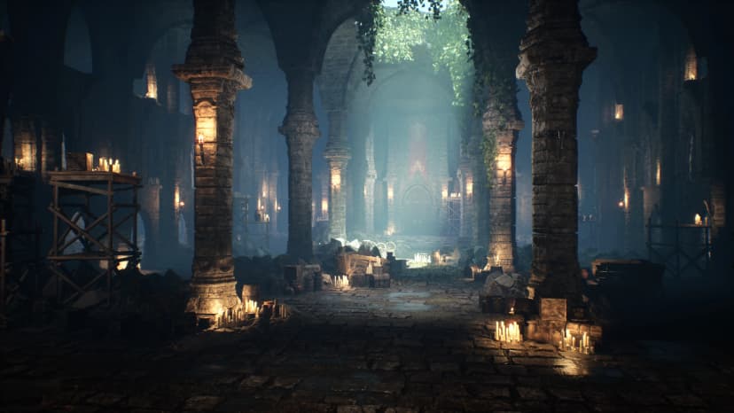 Mystic Dungeon Environment