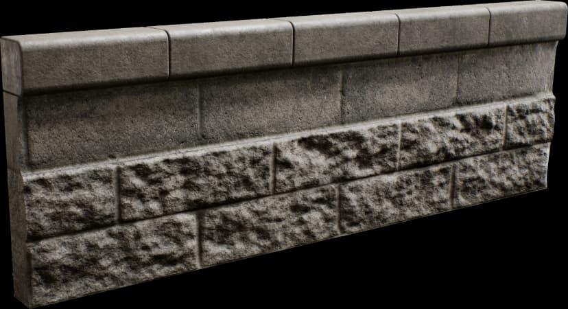 Exterior Base Wall