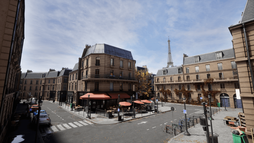 Modular Paris City Street
