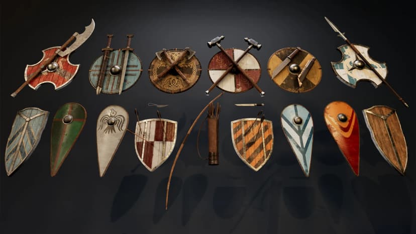 Medieval / Viking Weapons and Shields