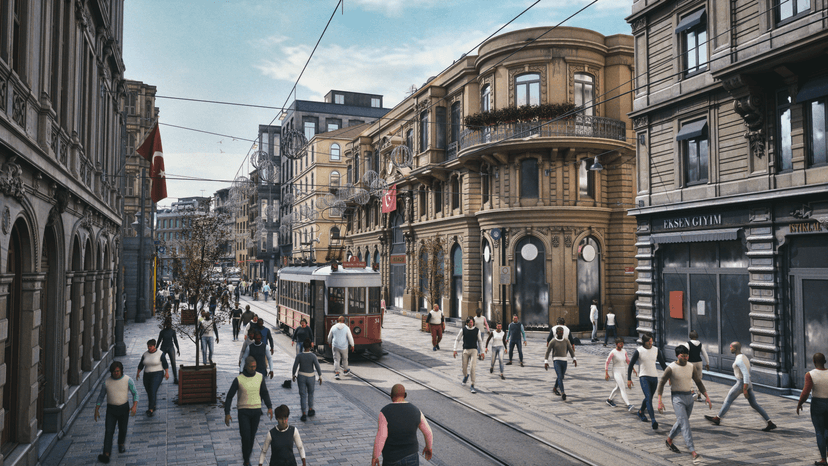 Istanbul City Modular Megapack - istiklal Street