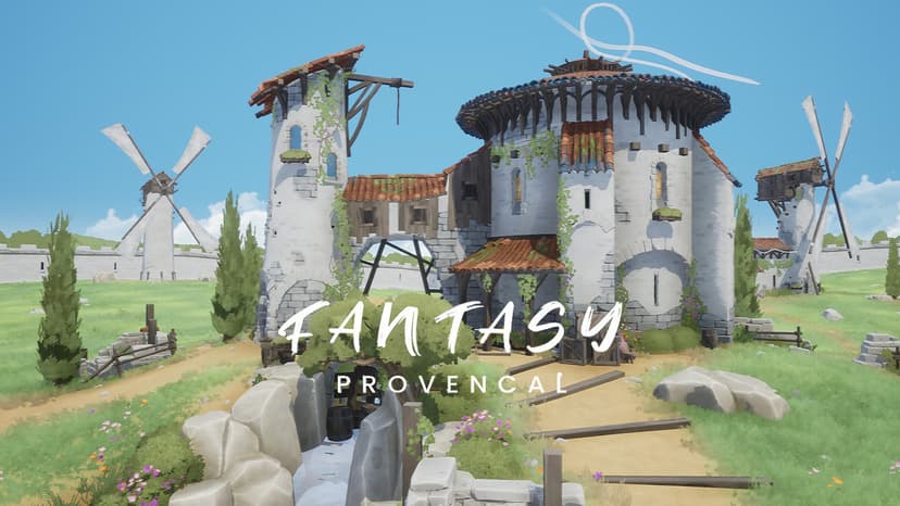 Stylized Fantasy Provencal
