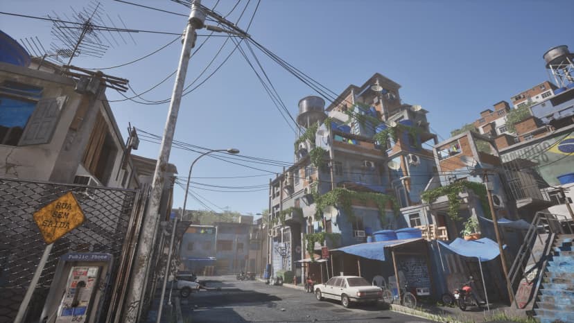 South American Slums - Favela