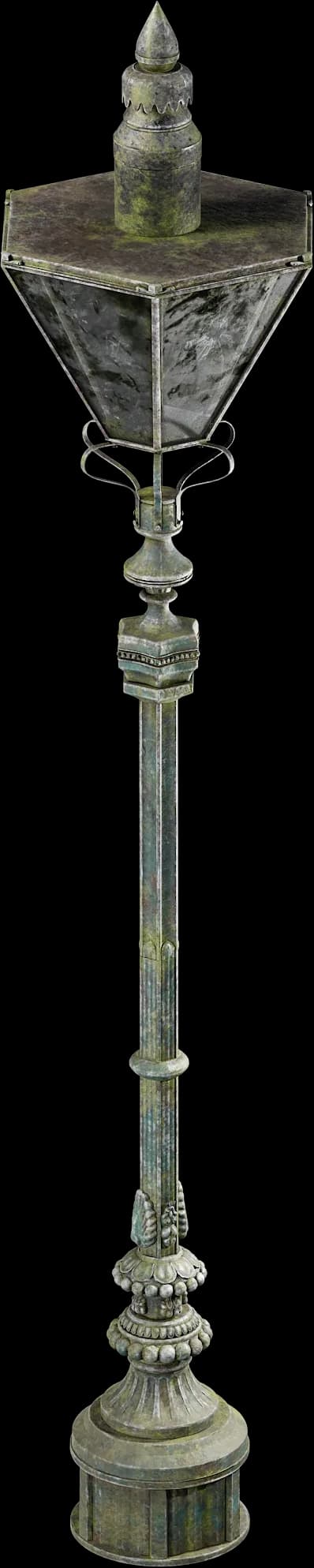 Street Lamp - Overgrown