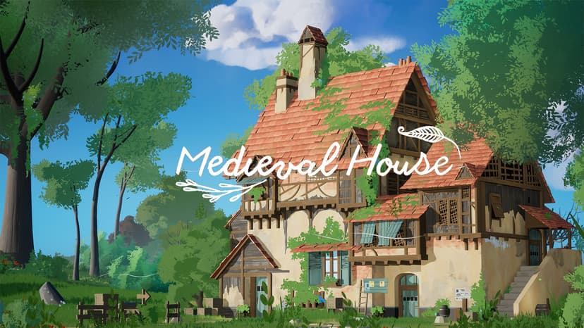 Stylized Medieval House