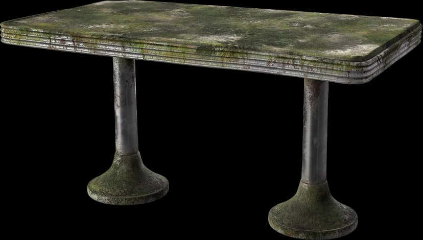 Diner Booth Table - Broken