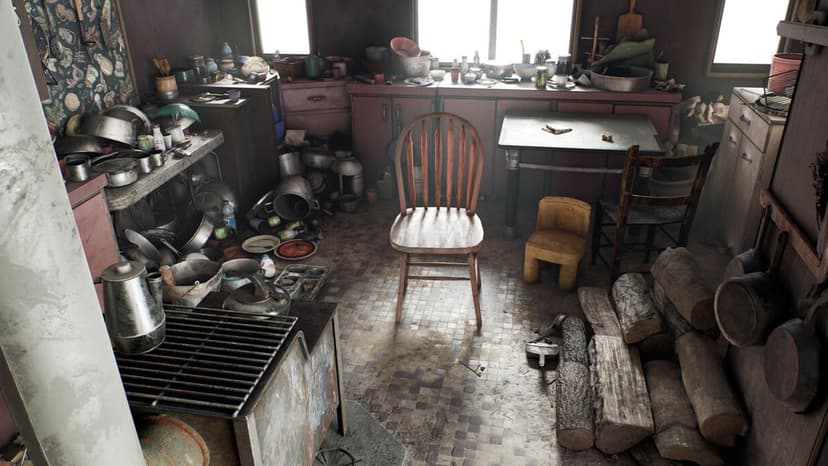Realistic Post Apocalyptic Interior