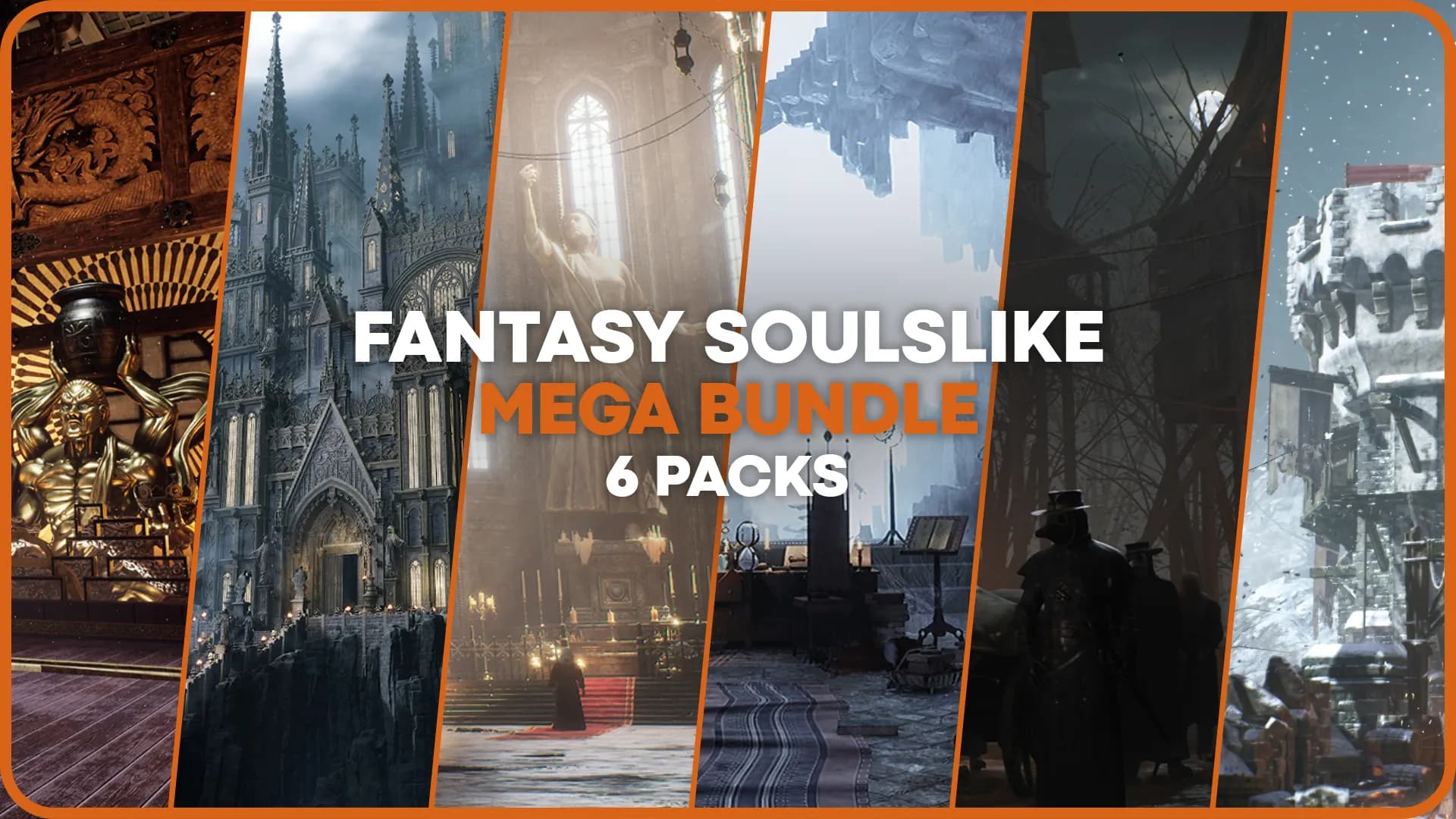 Fantasy Soulslike Environments Mega Bundle  banner