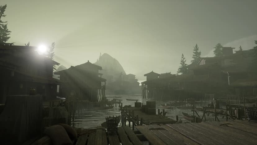 Asian Fishing Village