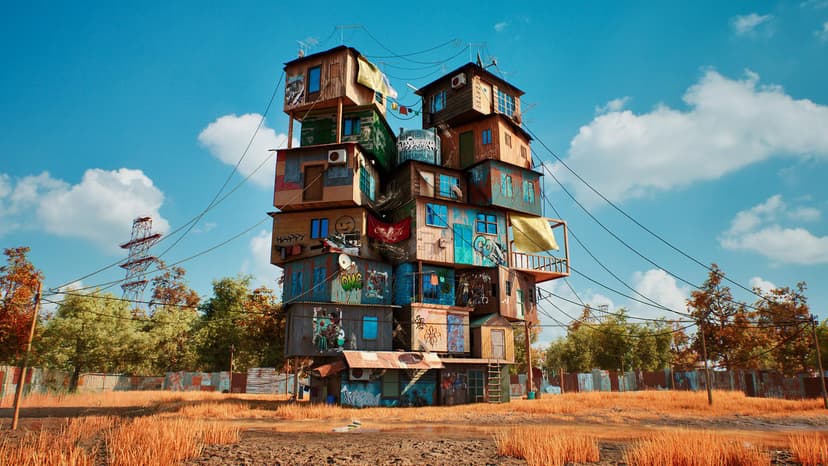 Stacked Slum House