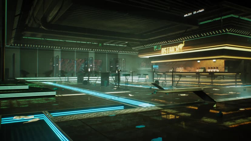 Cyberpunk Night Club