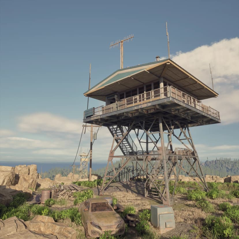 Fire Watch Tower Environment