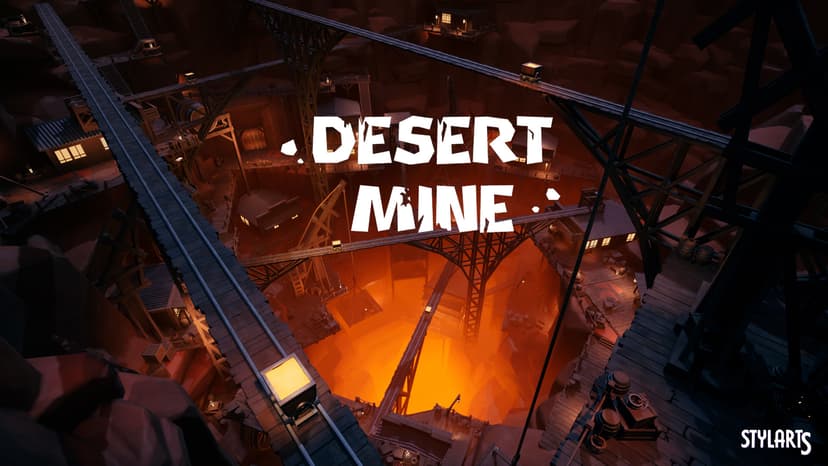 Stylized Desert Mine