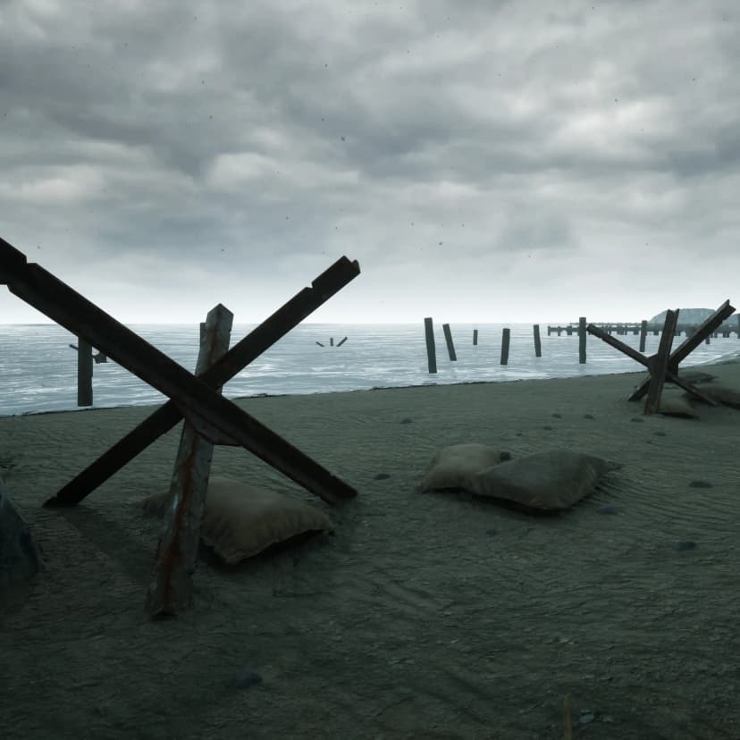 WW1 Beach Warzone
