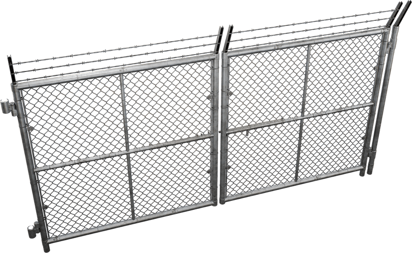 Wired Fence Gate Double