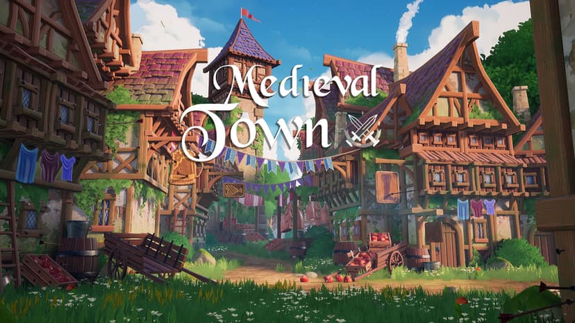 Stylized Medieval Town