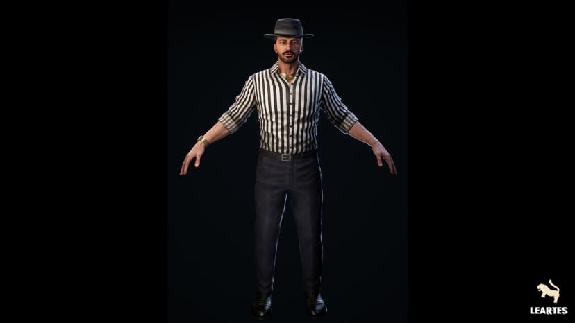 1950s Mafia Character / NPC / Rigged