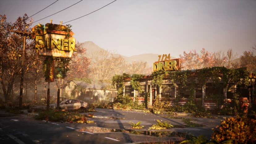 Post - Apo American Diner Environment
