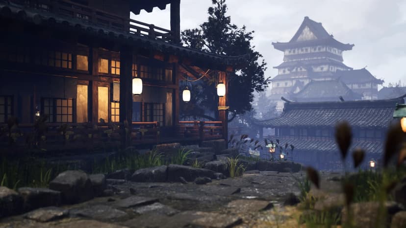Feudal Japanese Castle