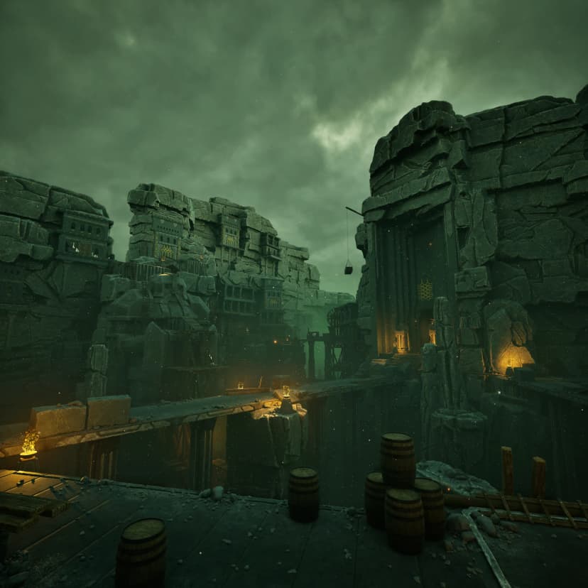 Dwarven Dungeons Environment
