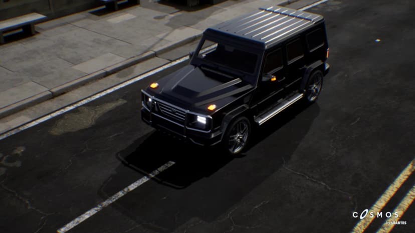 SUV 01 Driveable / Animated / Realistic
