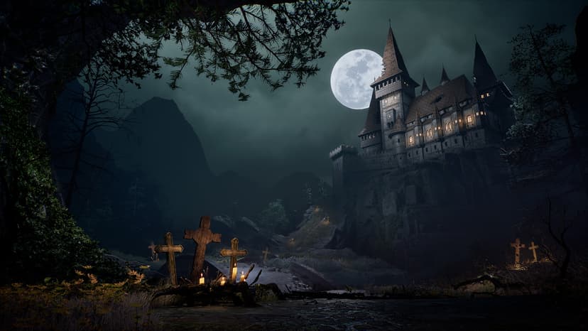 Fantasy Gothic Castle