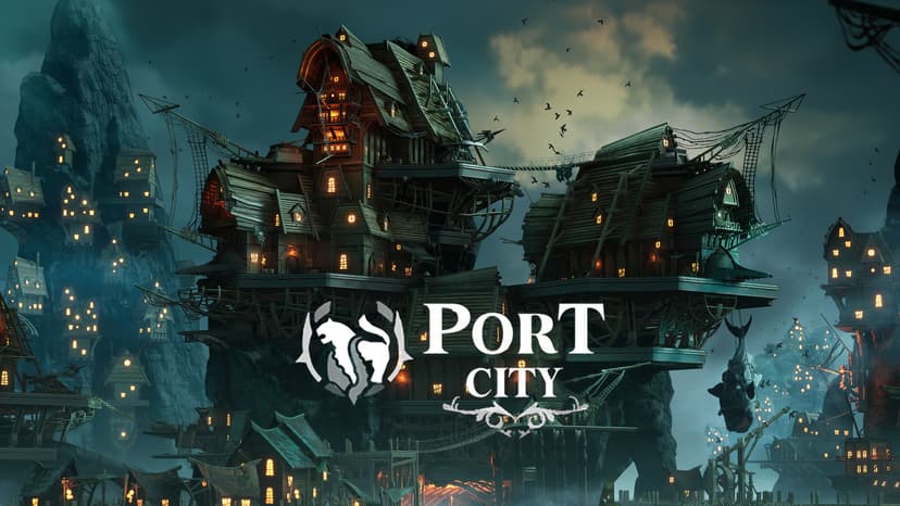 Stylized Pirate Port City