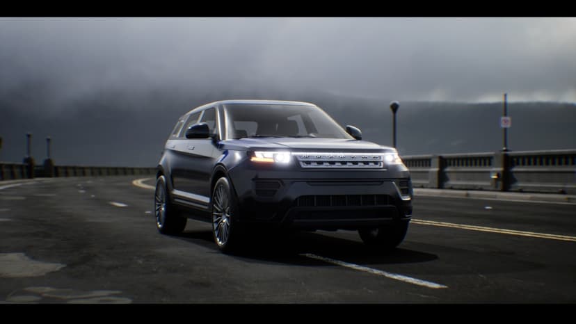 SUV 03 Driveable / Animated / Realistic ( SUV Car Vehicle Cars Vehicles Drive )