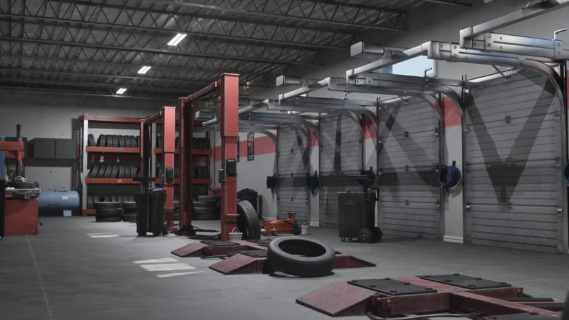 Tire Repair Shop