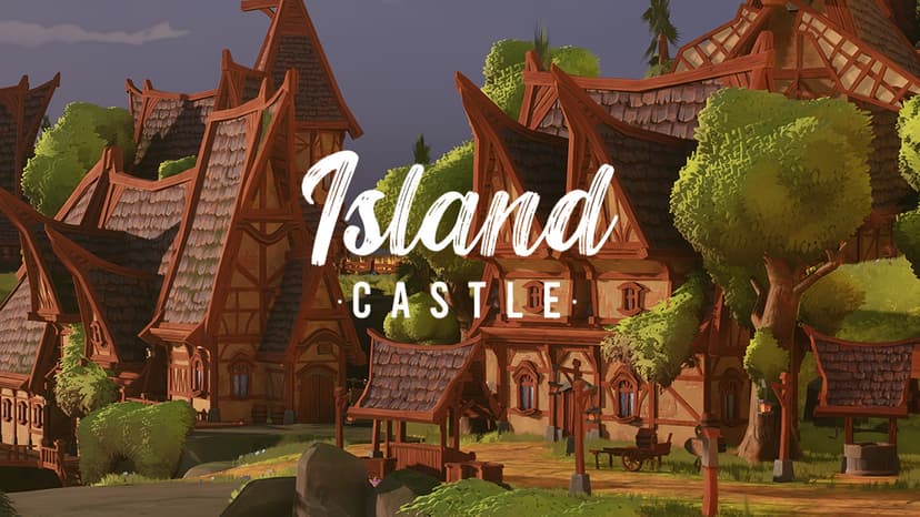 Stylized Island Castle
