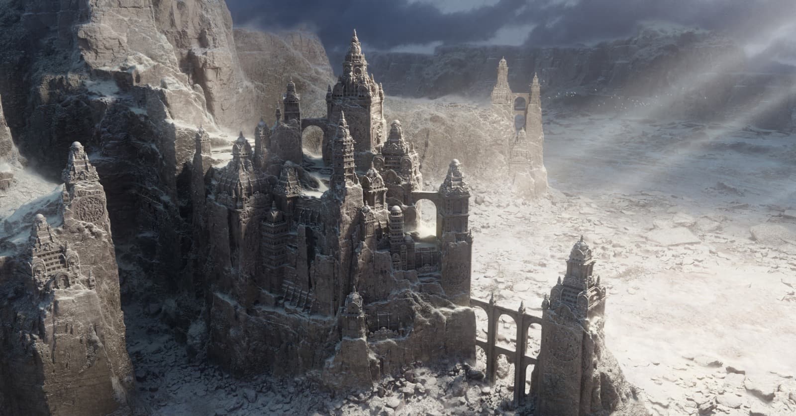 "Veiled Realms" Art Challenge: Building Tursghwers