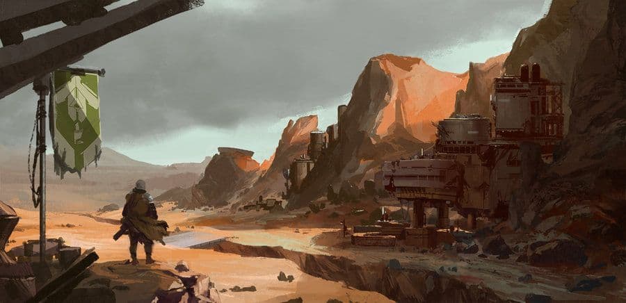 Lost in the Void: A Dystopian Oasis