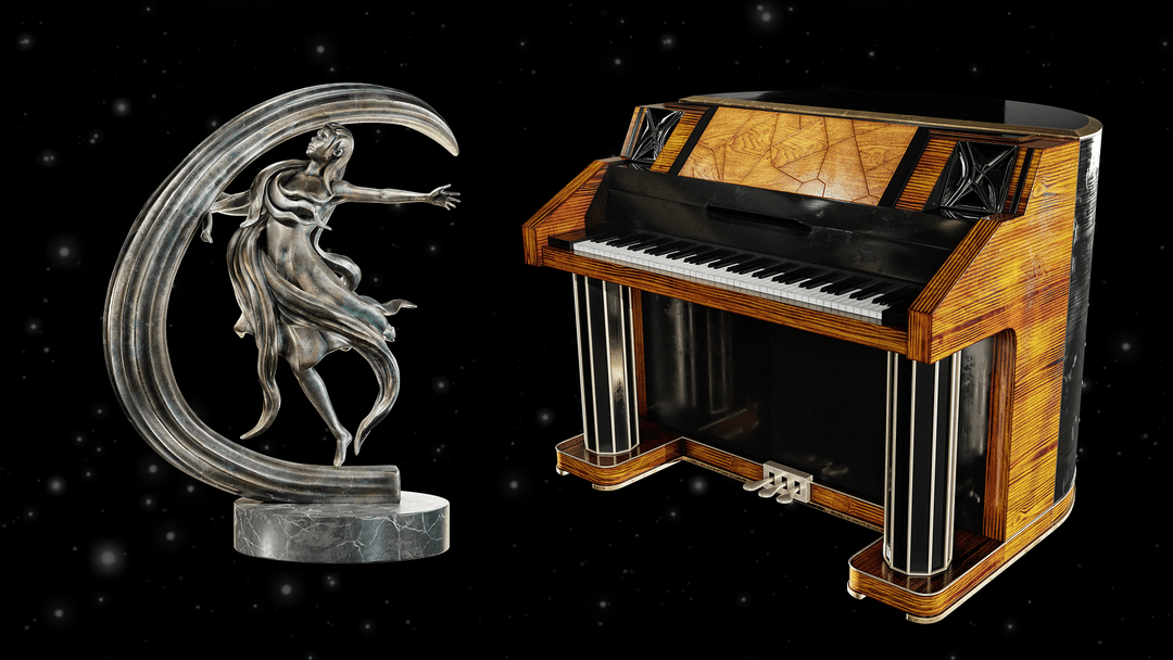 Art Deco Music Room