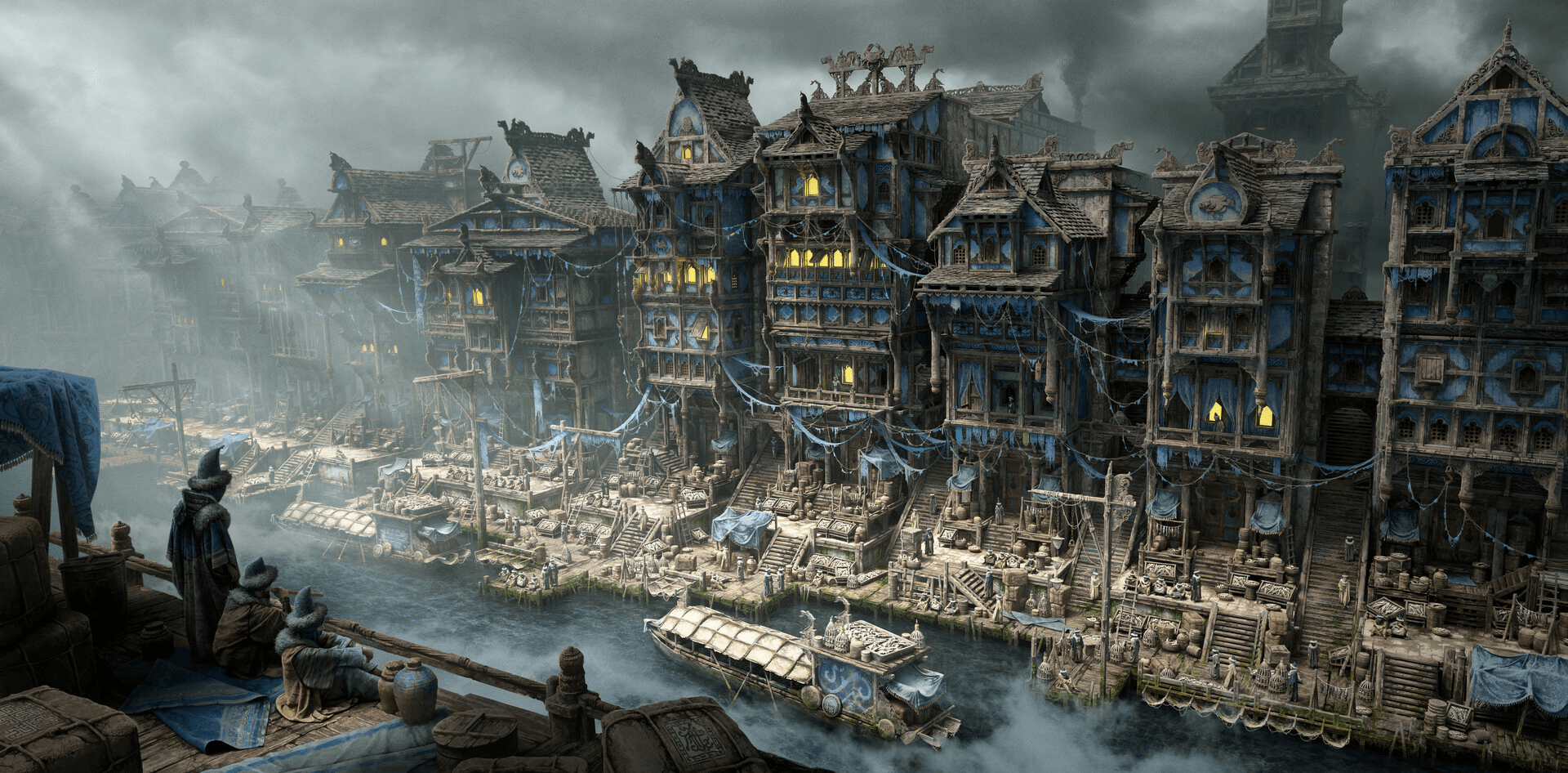 The Fisherman's District banner